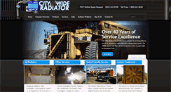 Desktop Screenshot of citywideradiator.com